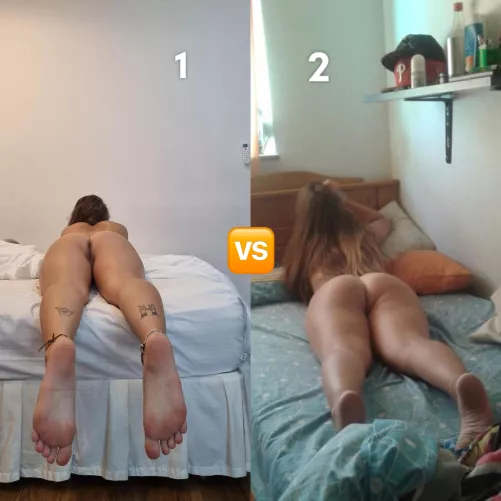 1 or 2 ?🍑