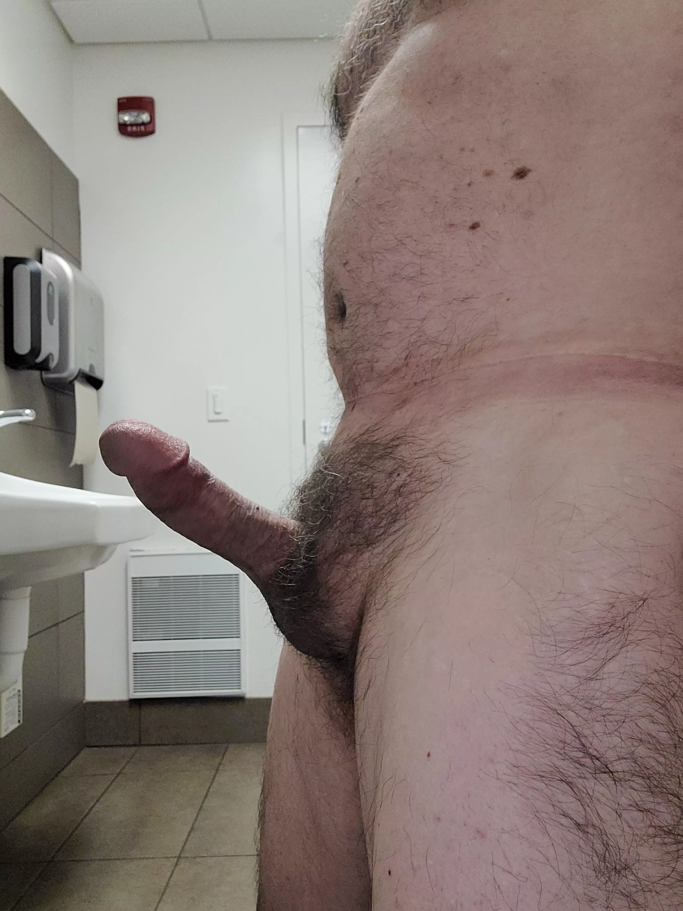[53 - Str8] Fun in public bathroom
