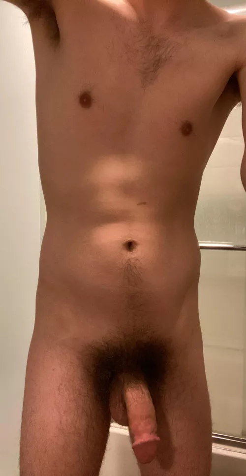 Anyone up for a hairy cock for a horny start to the week?