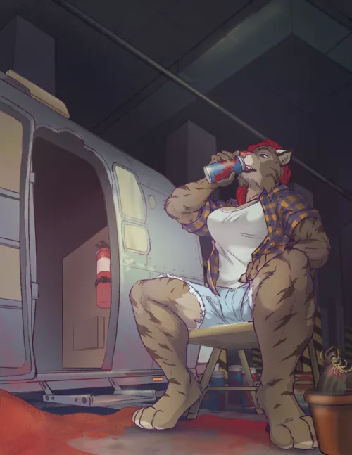 [Available for Hire] Red sands commission - Art by me