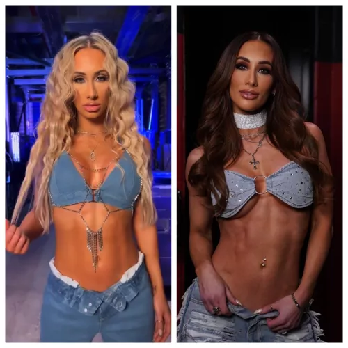 Carmella Blonde vs Brunette