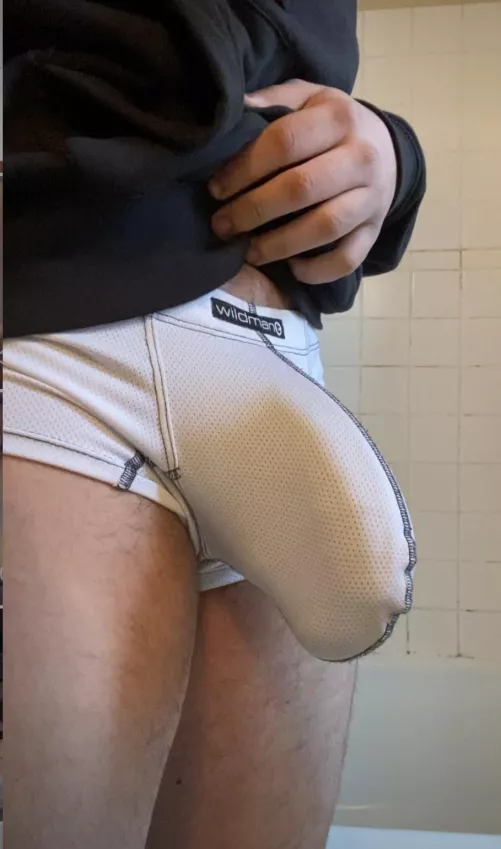 Cum lick this bulge