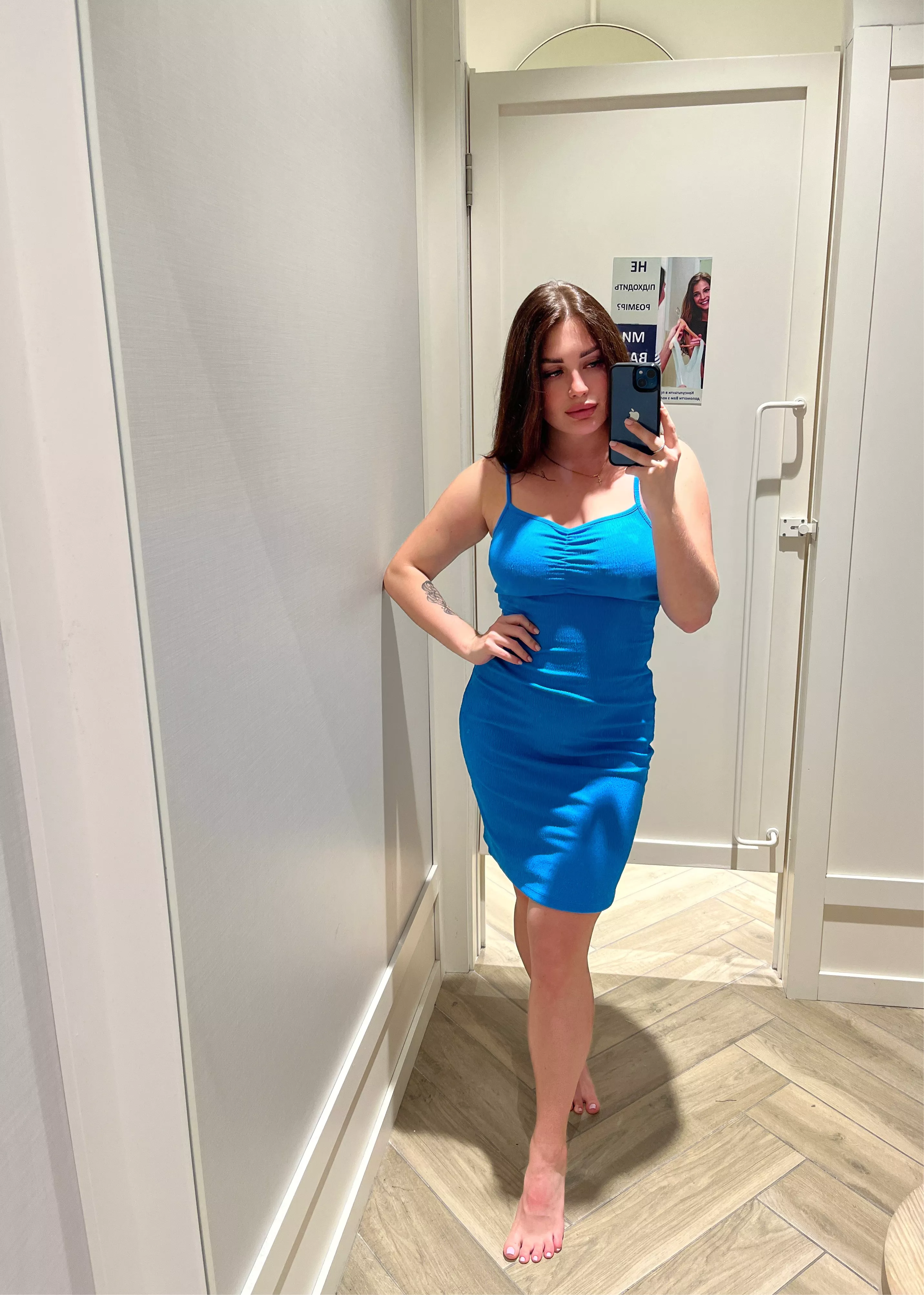 Do you like blue dress?