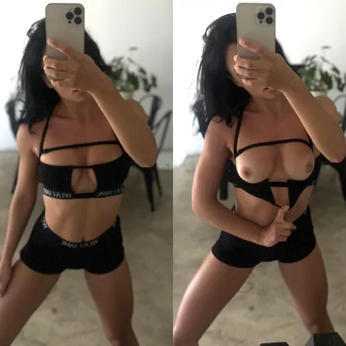 do you think this is a dangerous outfit for the gym