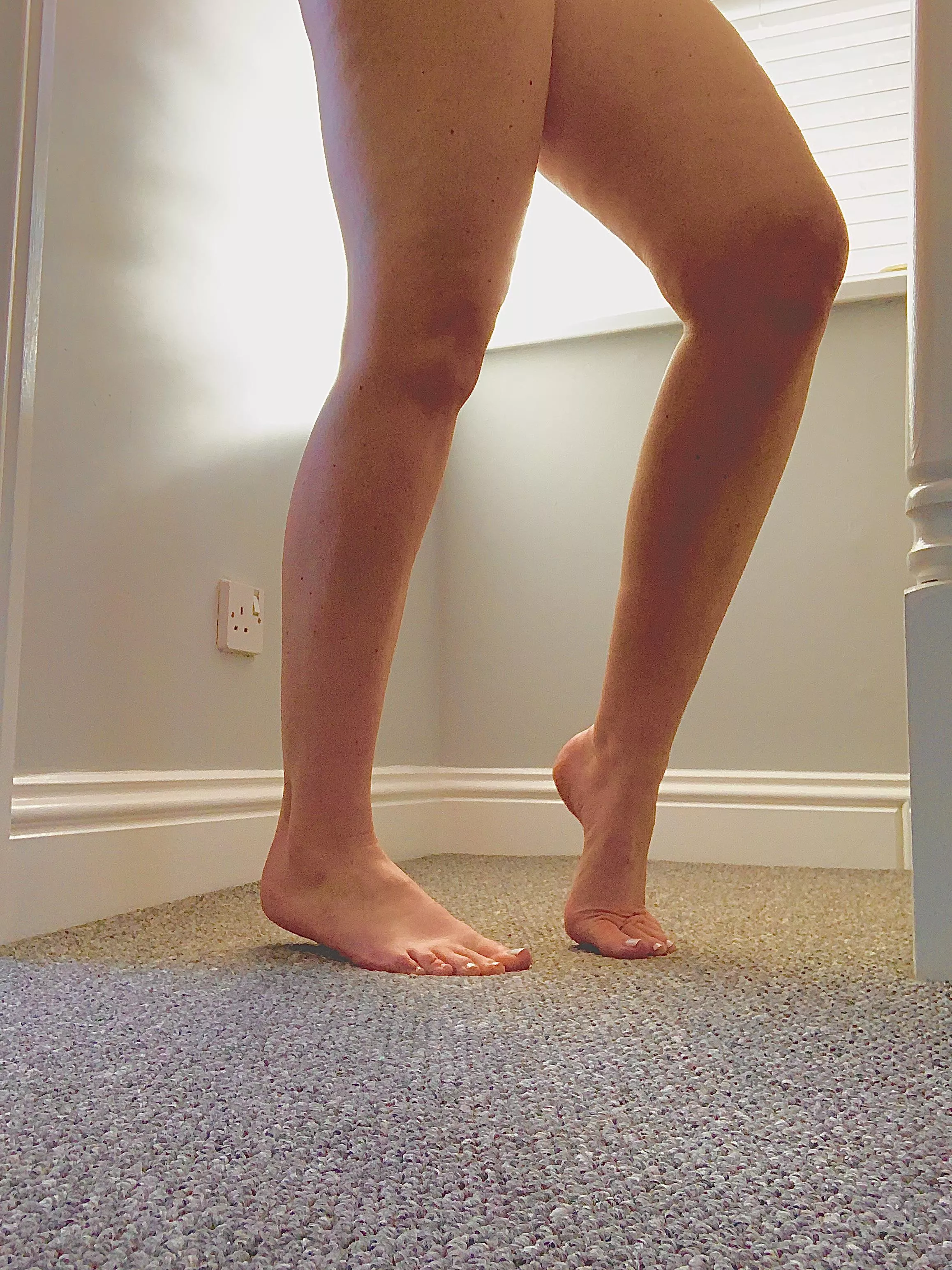 Feet or legs? Or both ;)