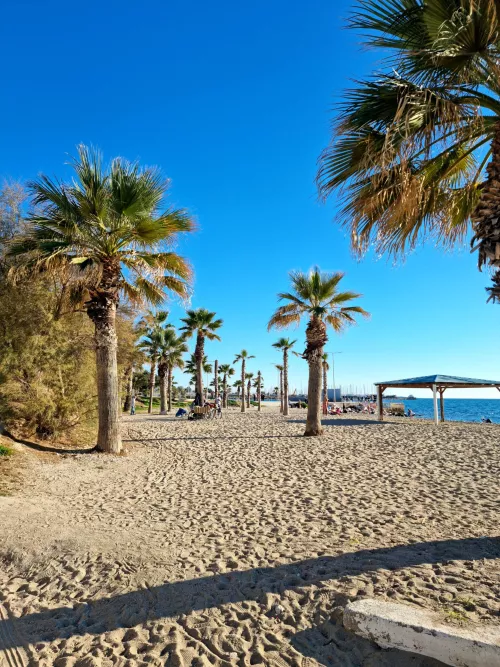 Fine day for a walk at the beach..