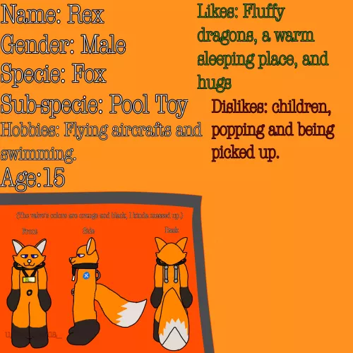 Finished big_obama_’s fursona request, everyone, greet Rex!