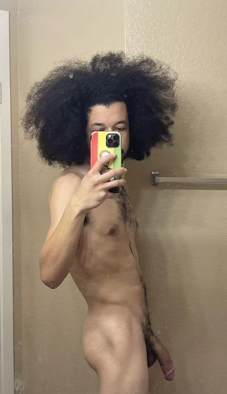 Fresh out the shower