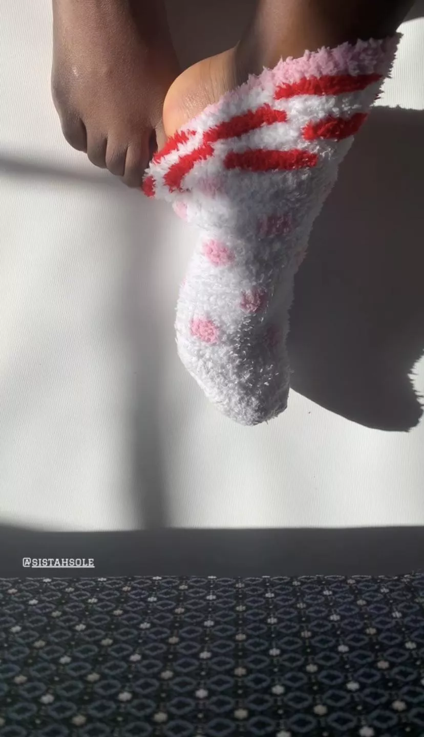 Fuzzy sock supremacy