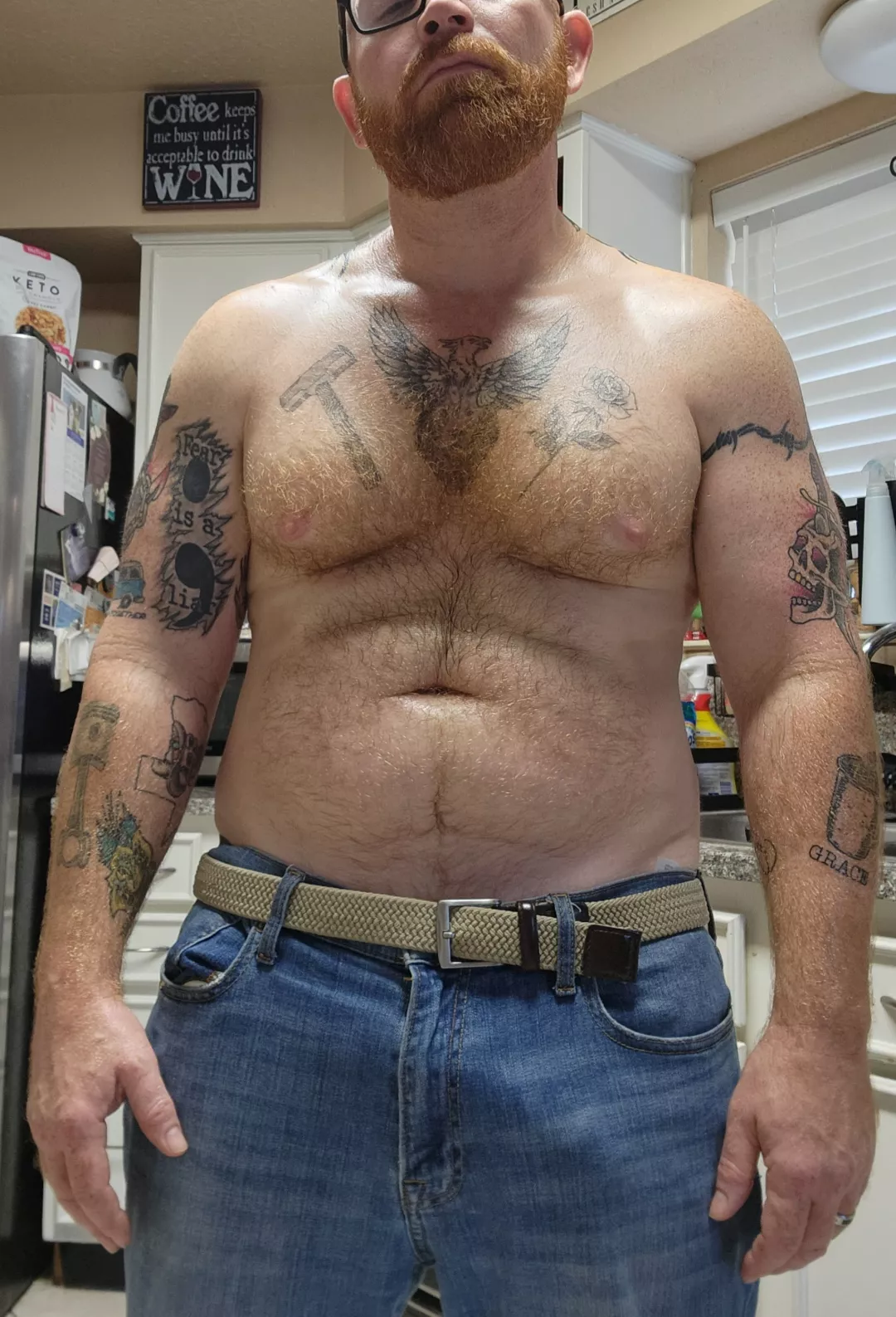 Hopefully inked up Ginger DILFs are your thing...