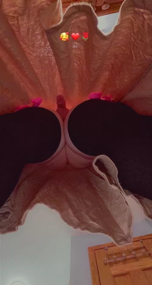 How’s the view down there handsome ;)