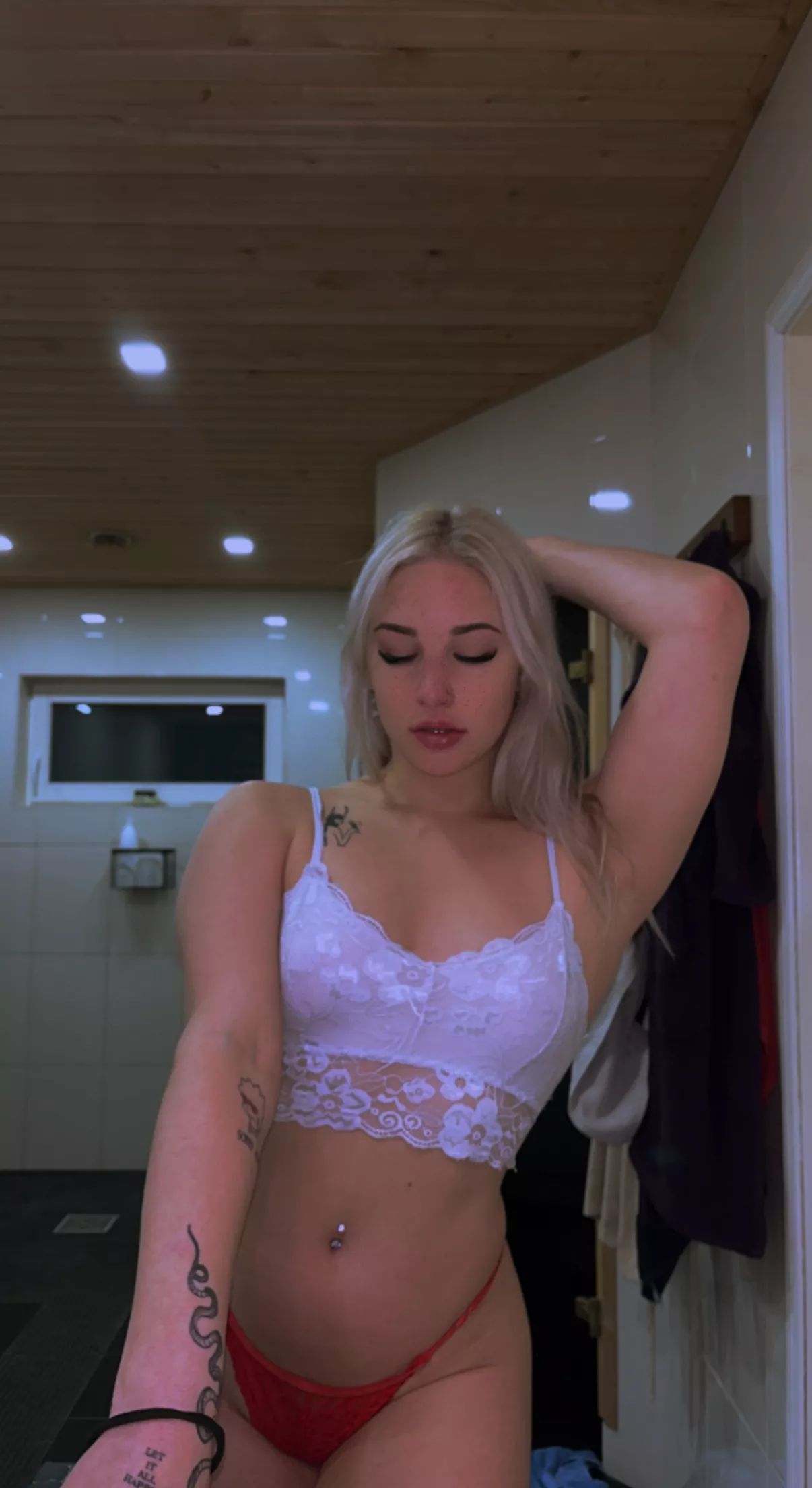 I always wear a thong at home