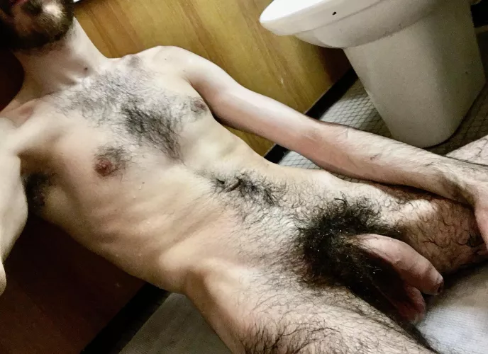 I just got wet, but I wanna get wetter