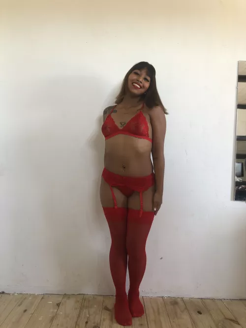 I love wearing sexy lingerie