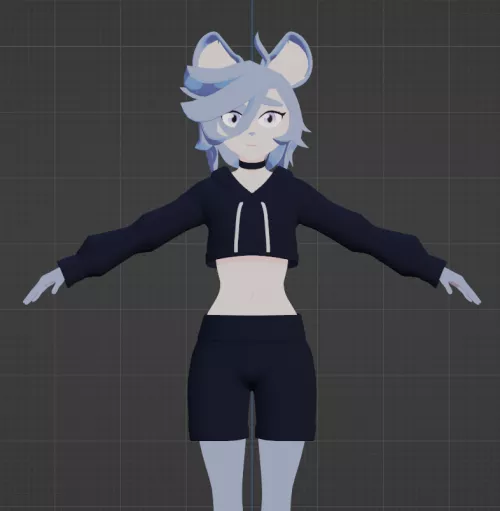 I made my Panda In 3D (Art by me @eldritch_s on twitter)