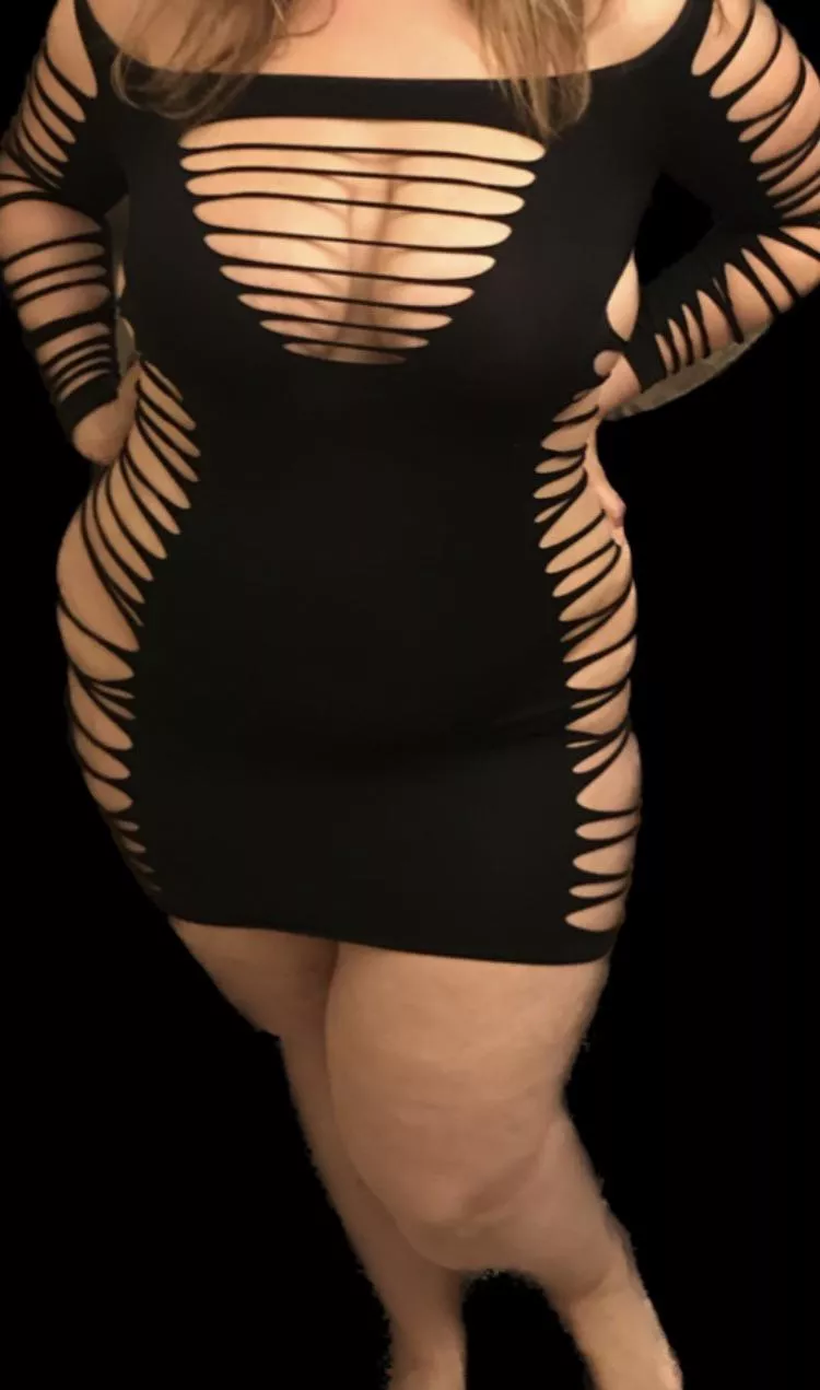 I mean, I can’t wear panties with this either…