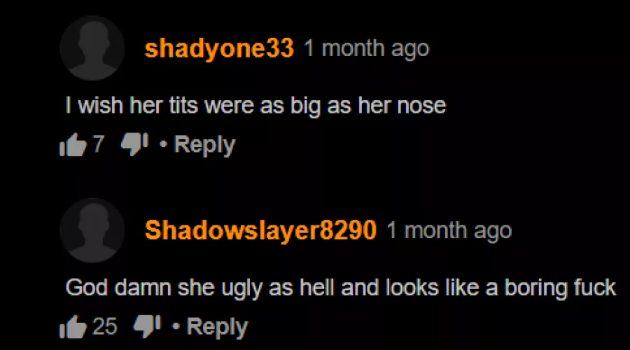 I wish her tits were as big as her nose