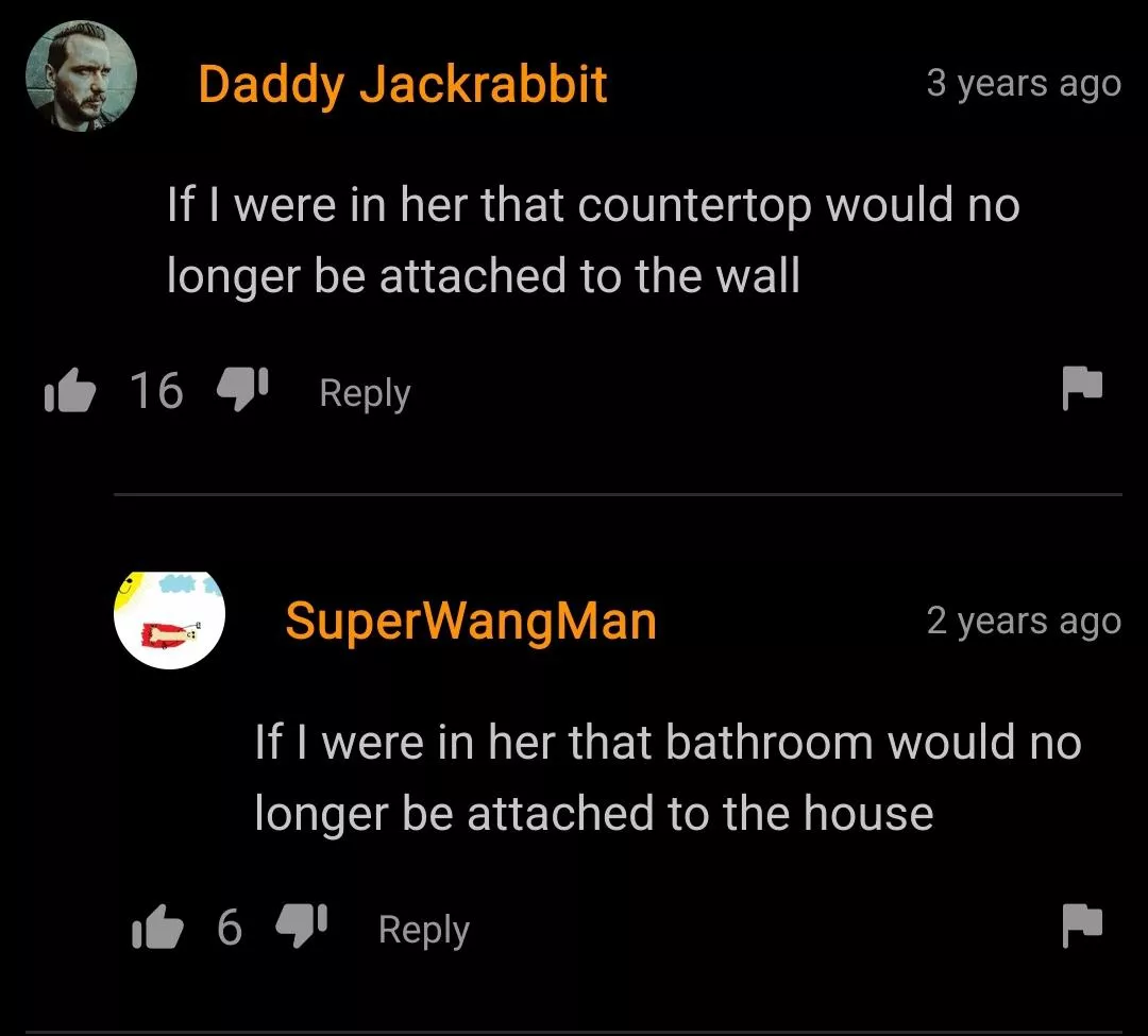 If I were in her the house would no longer be attached to the earth