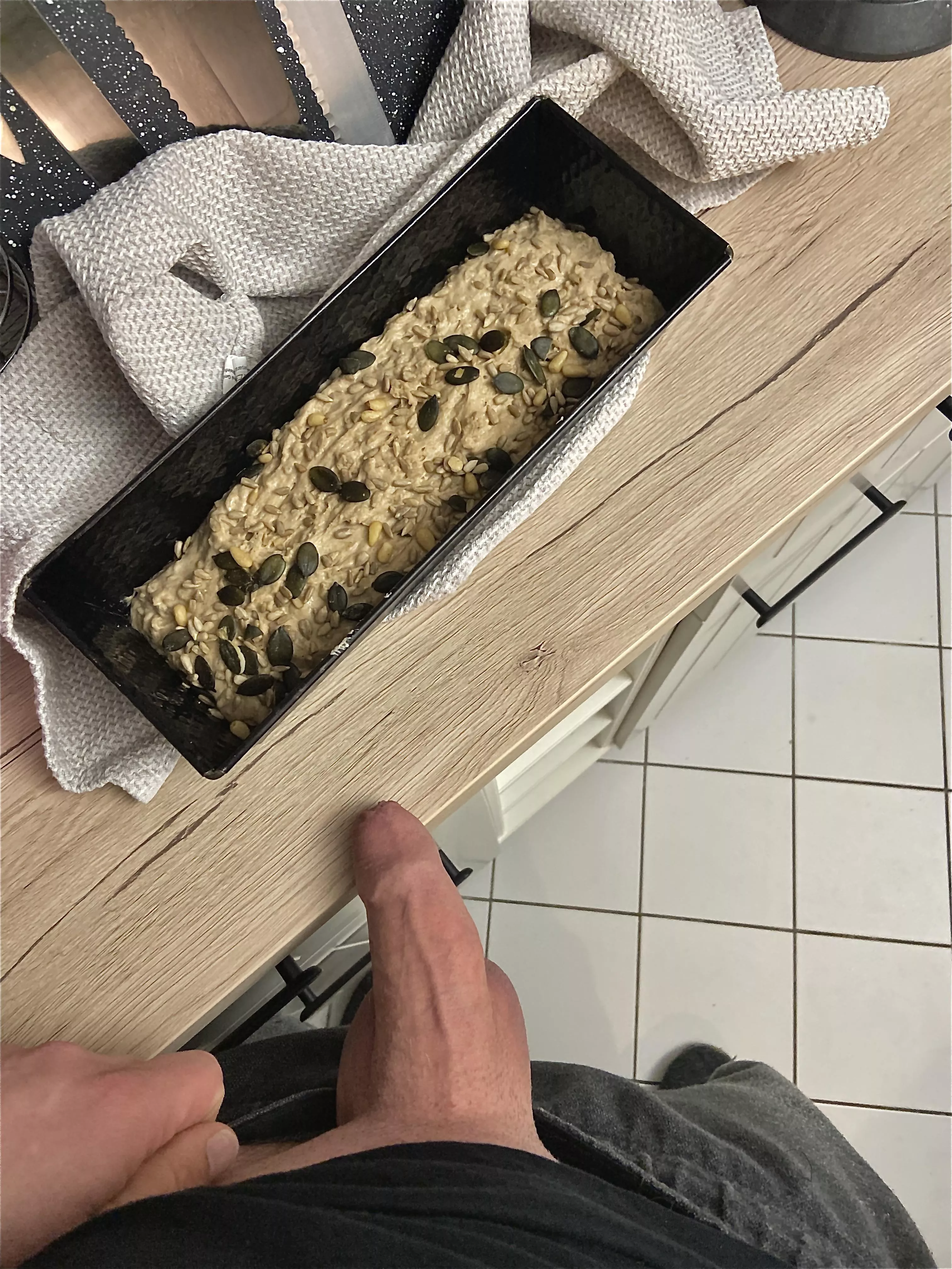 I'm making bread, would you like to help?