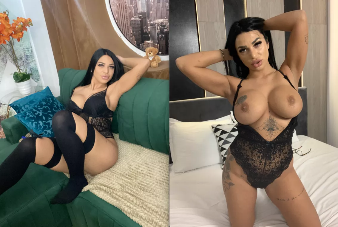 It's hard to not be hard when you are a busty brunette