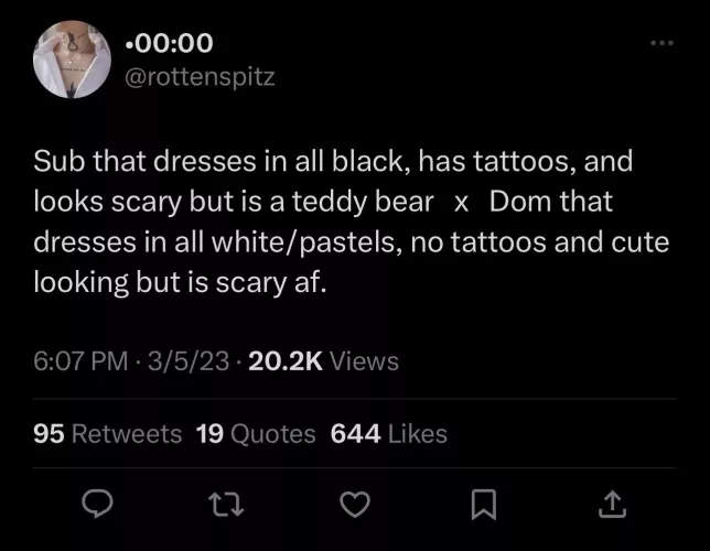 It’s me, I’m the dom in white.