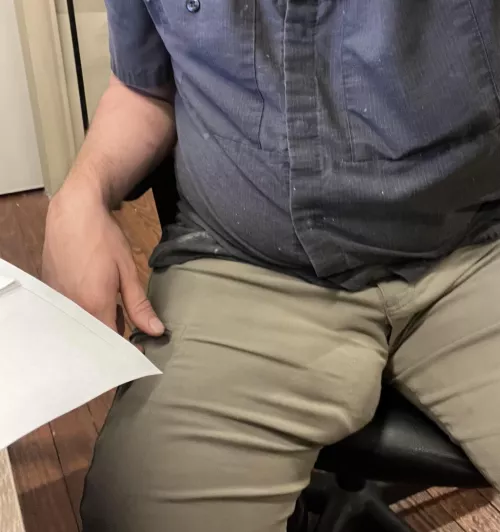 Just needed to take a load off for a second