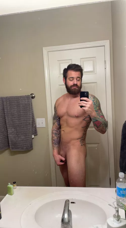 Just started to get comfortable with myself