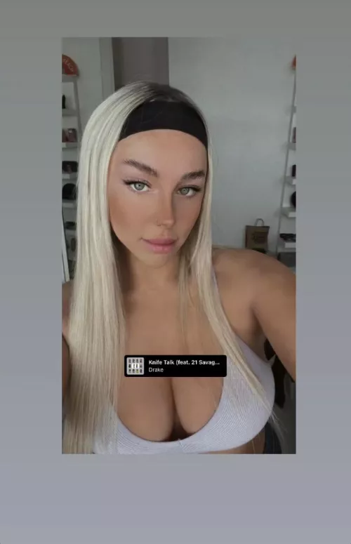 Lucy showing off again