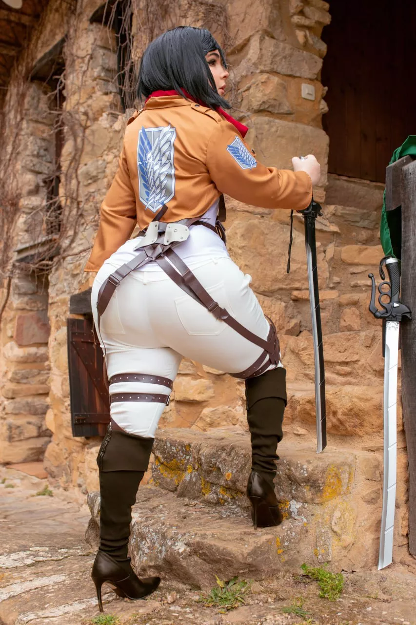 Mikasa from Attack on Titans by Bunnie_wifey