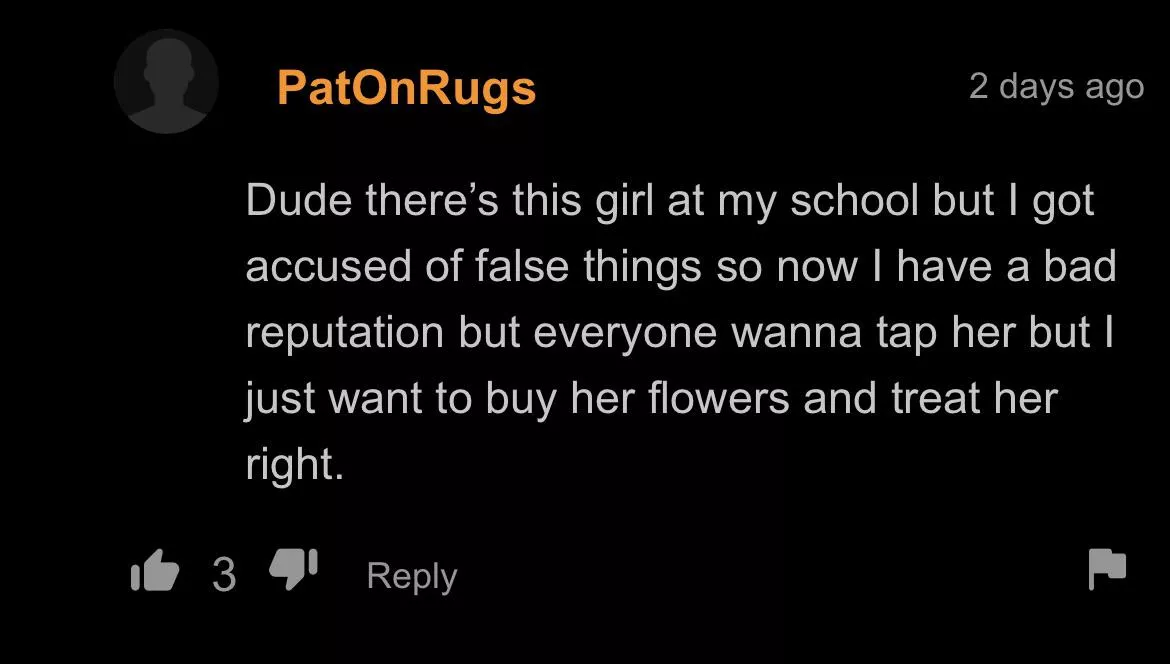 my man just wants to treat her right y’all 😭