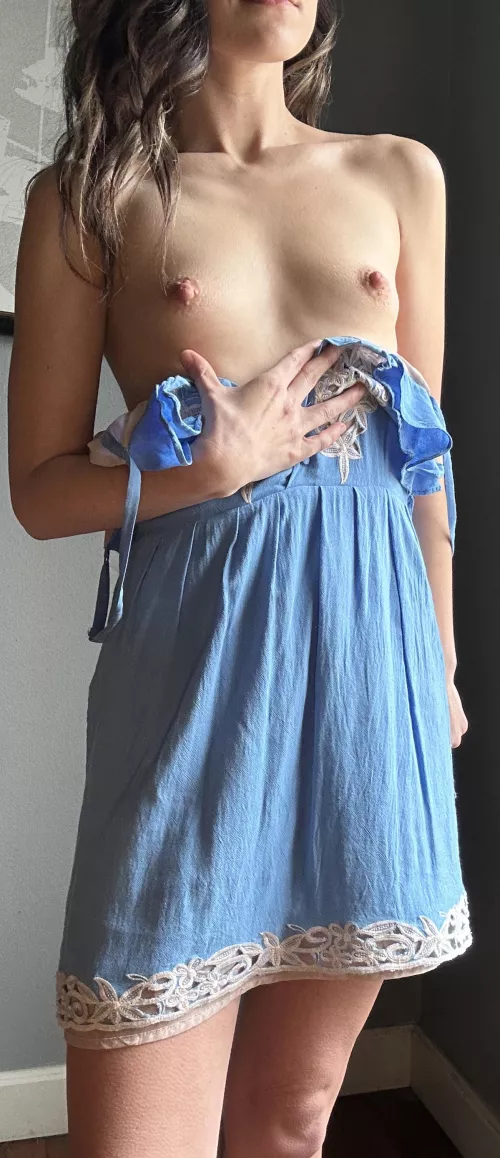 My tiny bumps in my favorite Dress