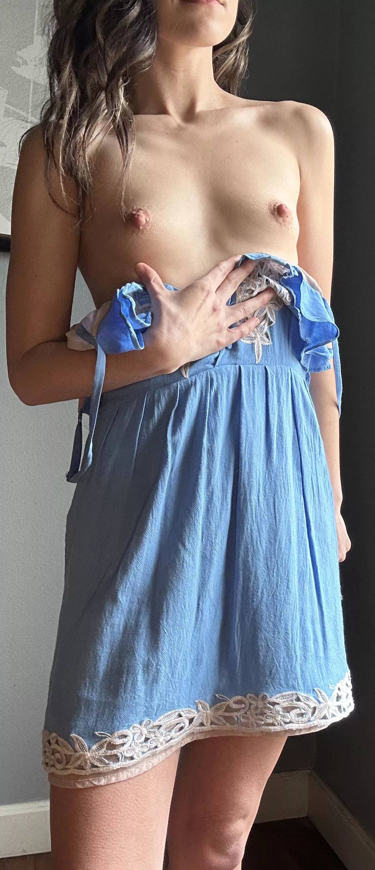 My tiny bumps in my favorite Dress