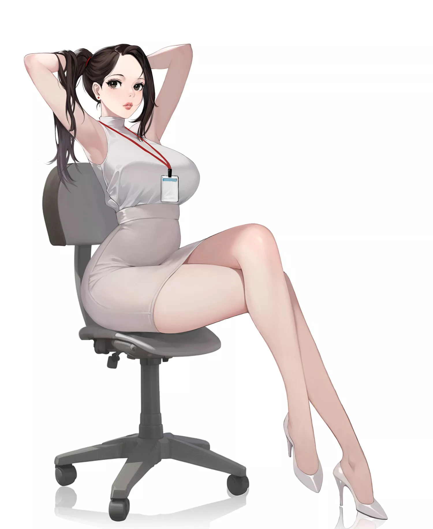 Office Lady [Artist's Original]