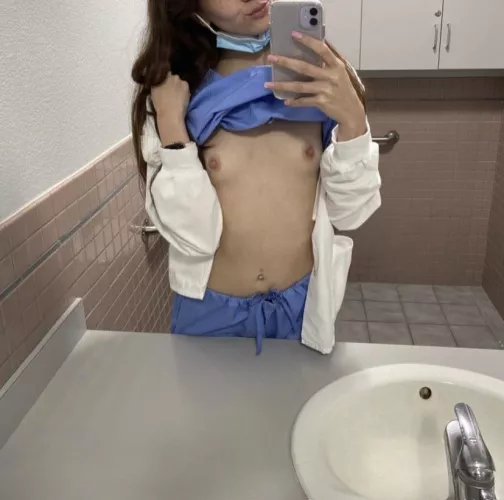 Oops, I was feeling risky at work🙈