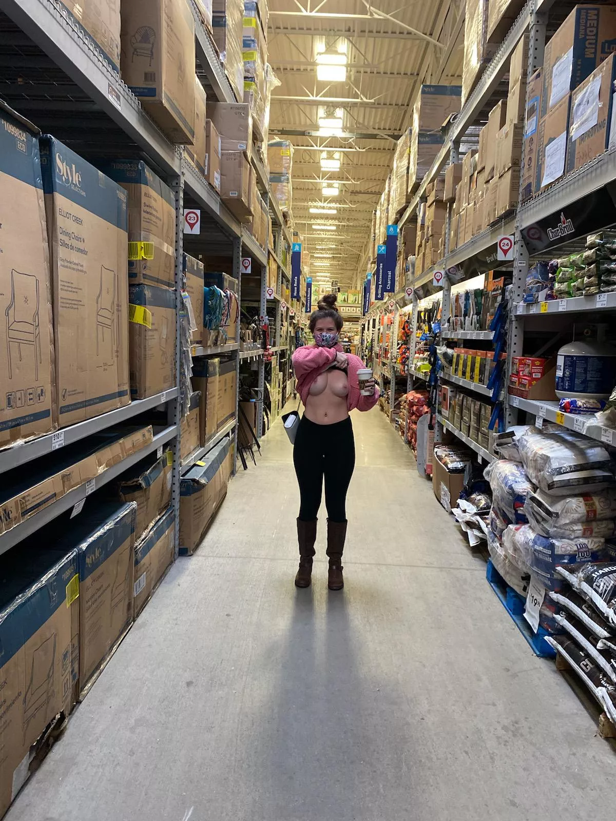 Security is normally watching people get wood, not getting wood themselves