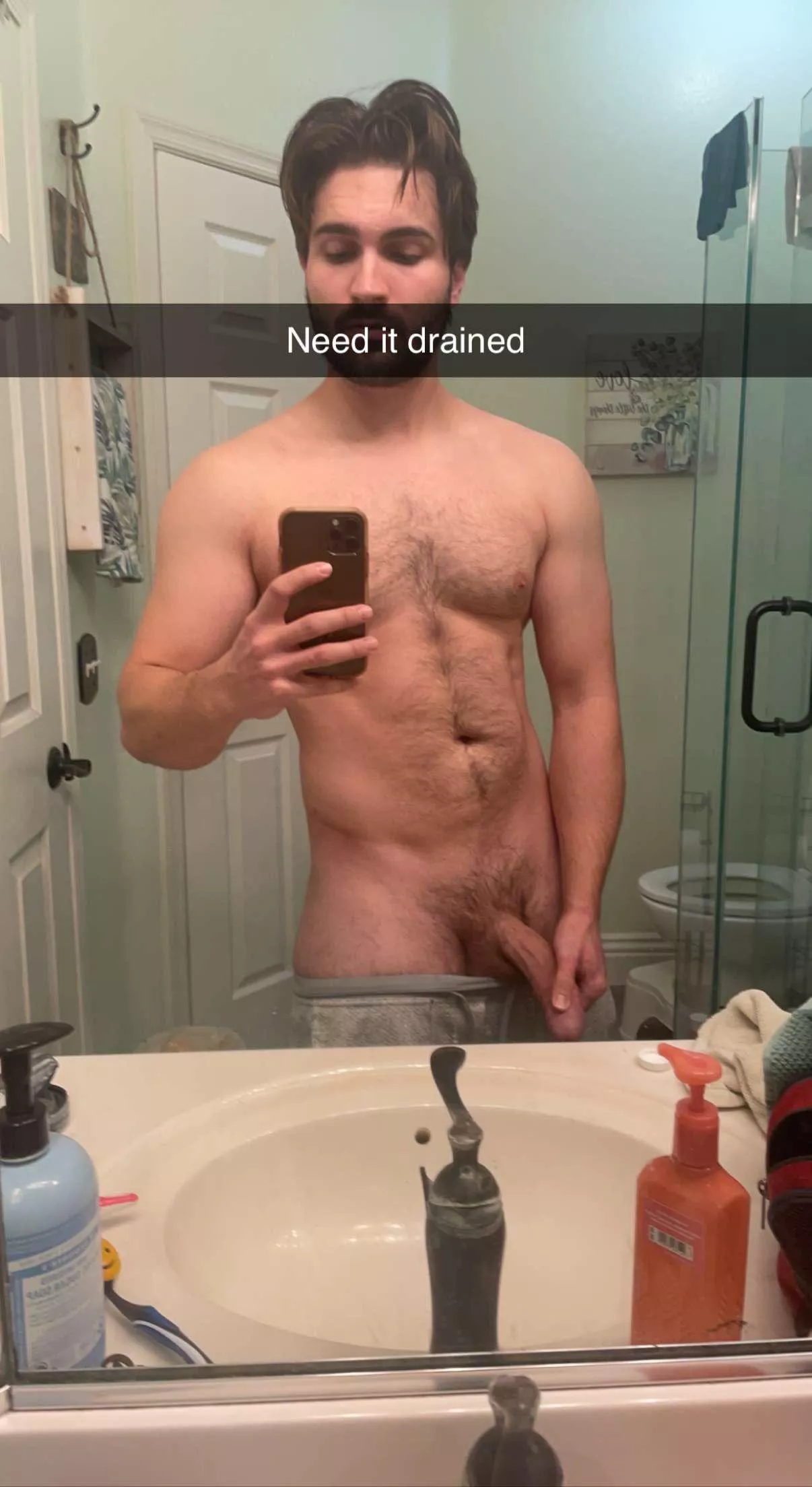 Setting a timer on my phone between when you open this snap and when you’re on your knees on my doorstep