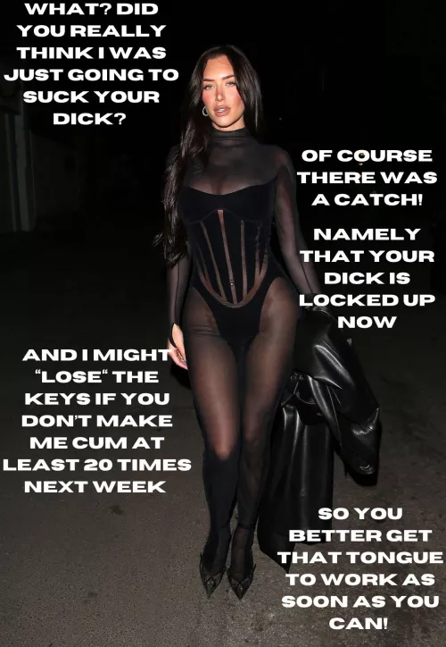 She could’ve just asked…