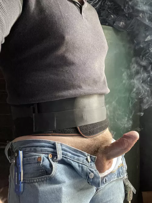 smoking cock