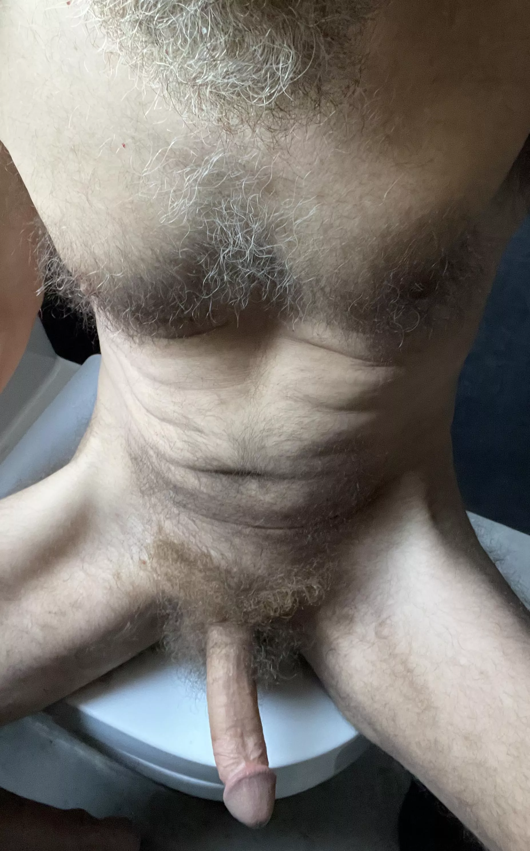 Sniff and suck on daddys hairy meat