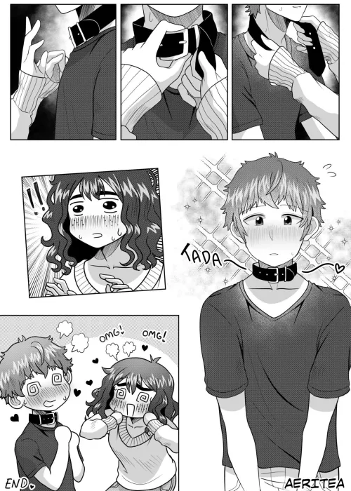 The first time you try a collar is truly a magical thing for both sides