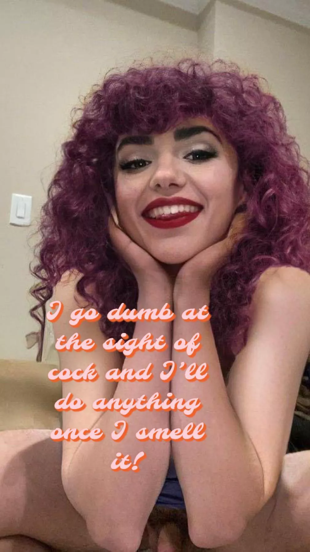 The smell makes me weak