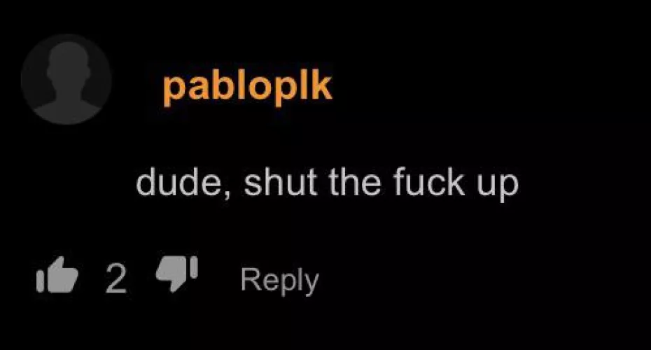 This gentleman clearly wasn’t watching for the plot