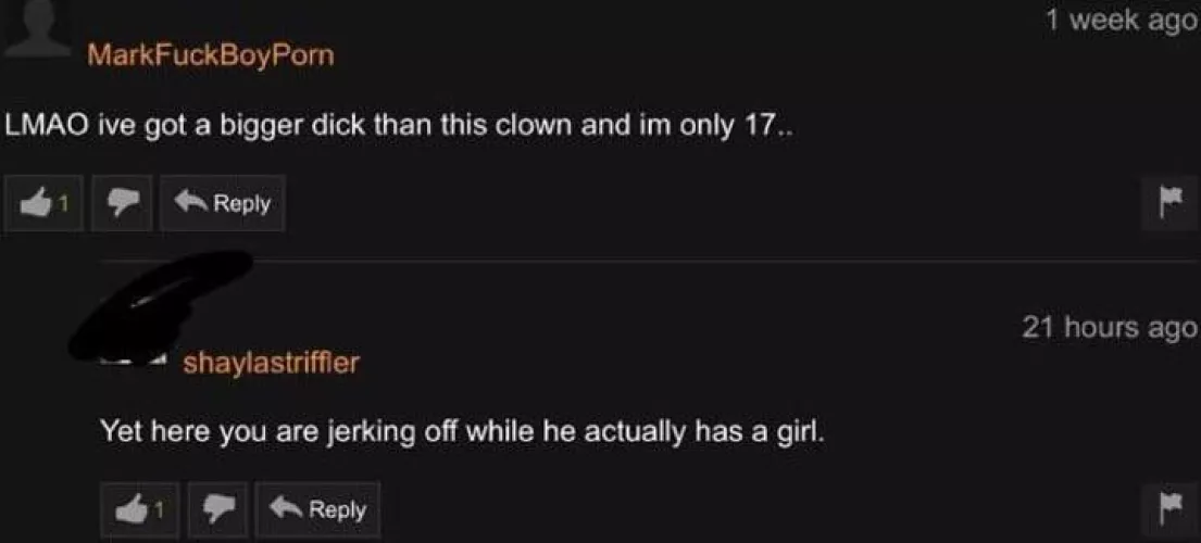 This is just sad for the 17 year old boy