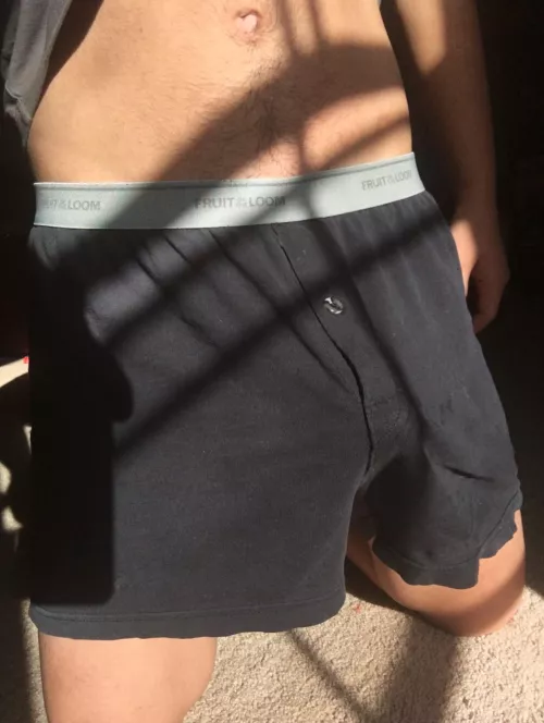 Unbutton the fly for a surprise 😉