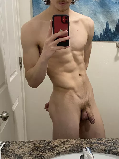 Wanna get in the shower with me and see it grow?