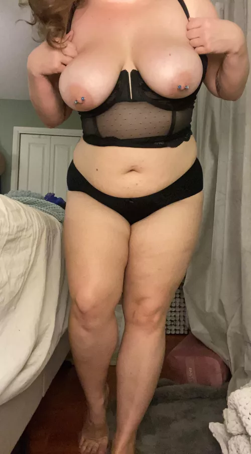 A little lingerie to end the late night