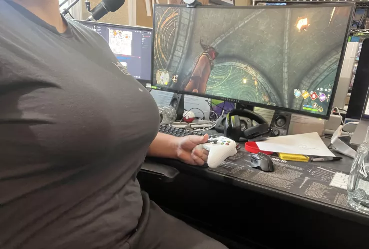 Am I the only one who uses a controller on the PC?