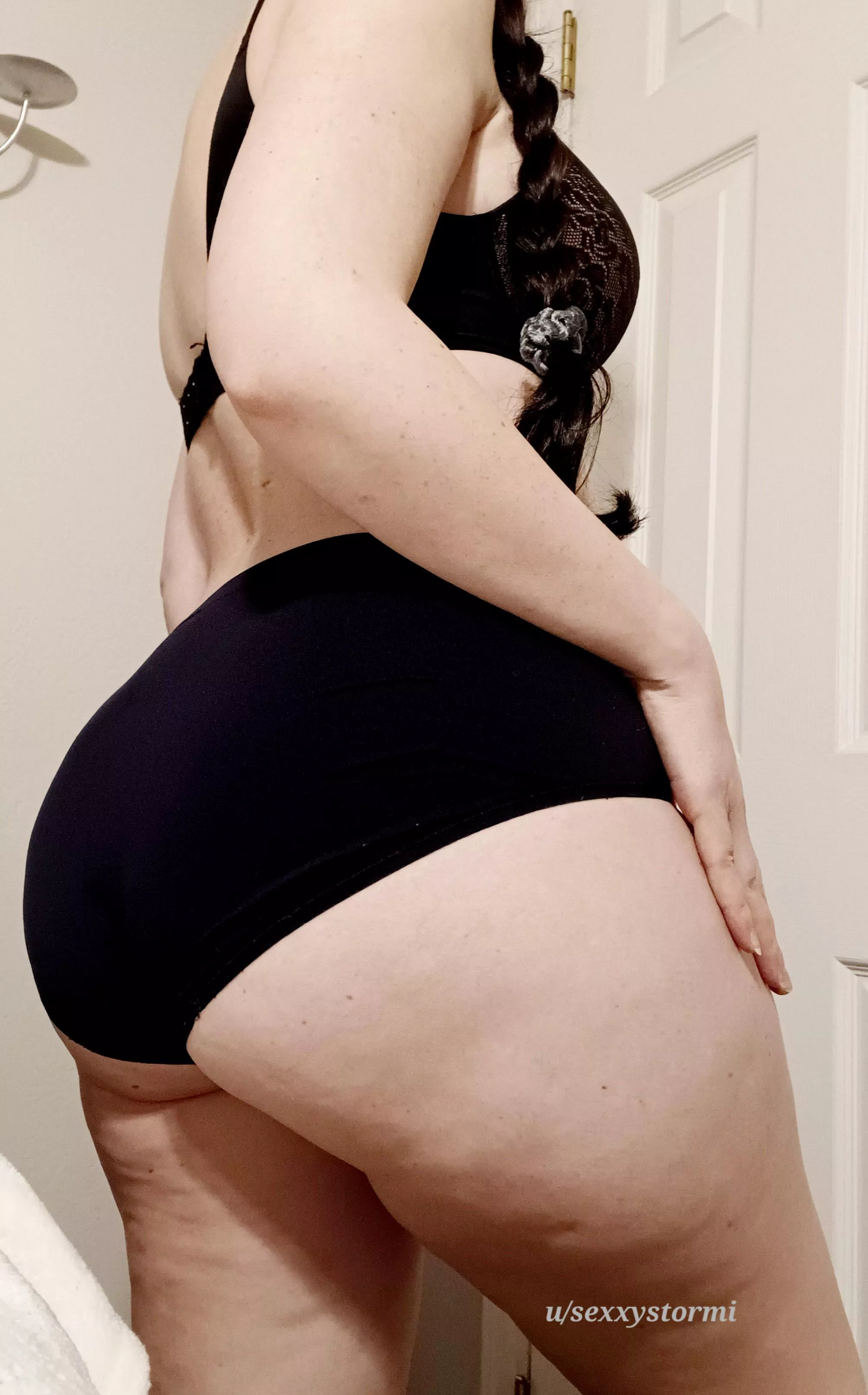 Black panties always make me feel sexy