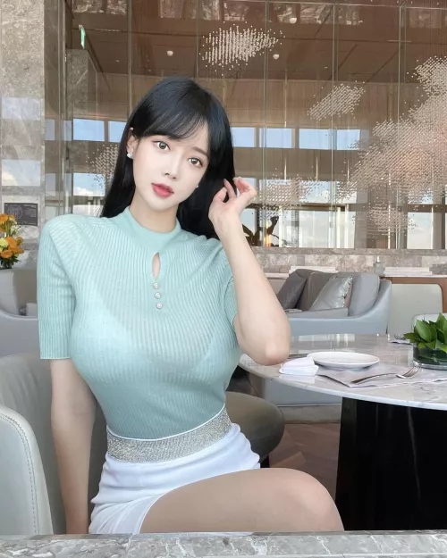 Busty korean