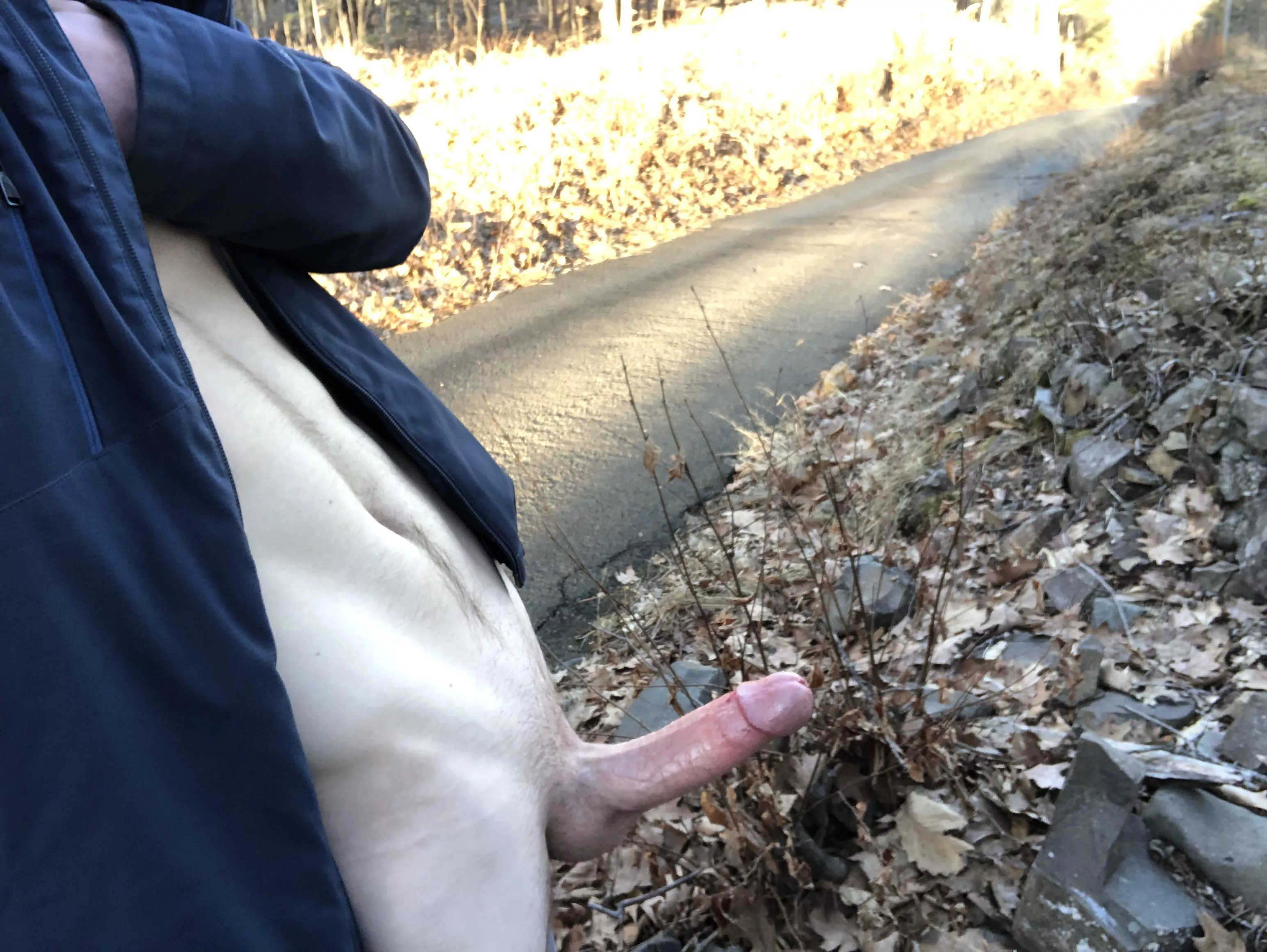 Cold out here but no sign of shrinkage